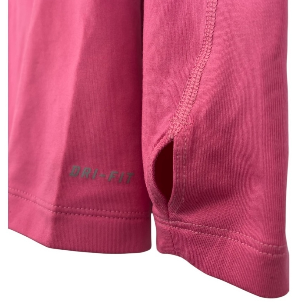 Nike Pro Combat Dri-Fit Compression Pink Long Sleeve Shirt Size Medium - Picture 4 of 10